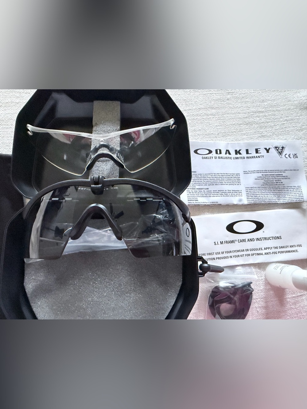NEW Oakley SI Ballistic M Frame 3.0 Polarized & Clear Lens Complete Kit - Picture 1 of 5
